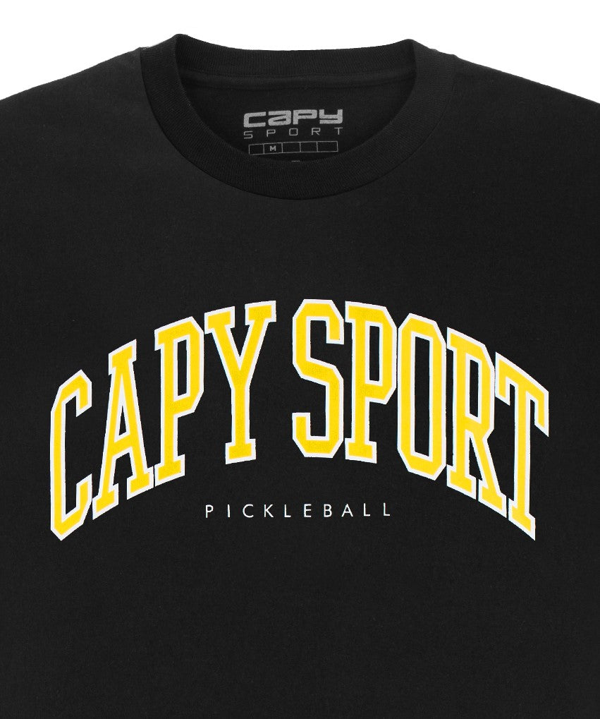 Capy University Tee - Black