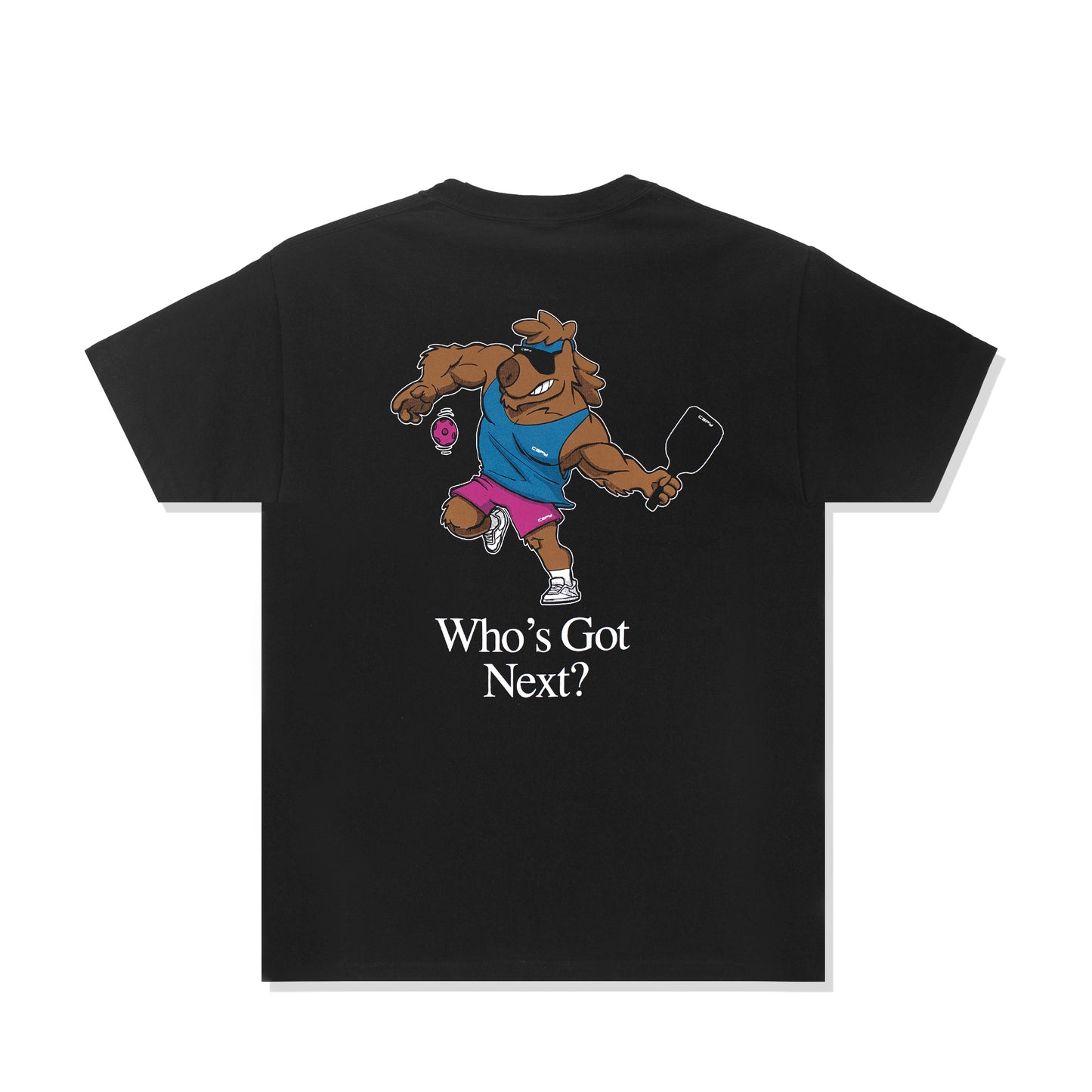 Who's Got Next Tee - Black
