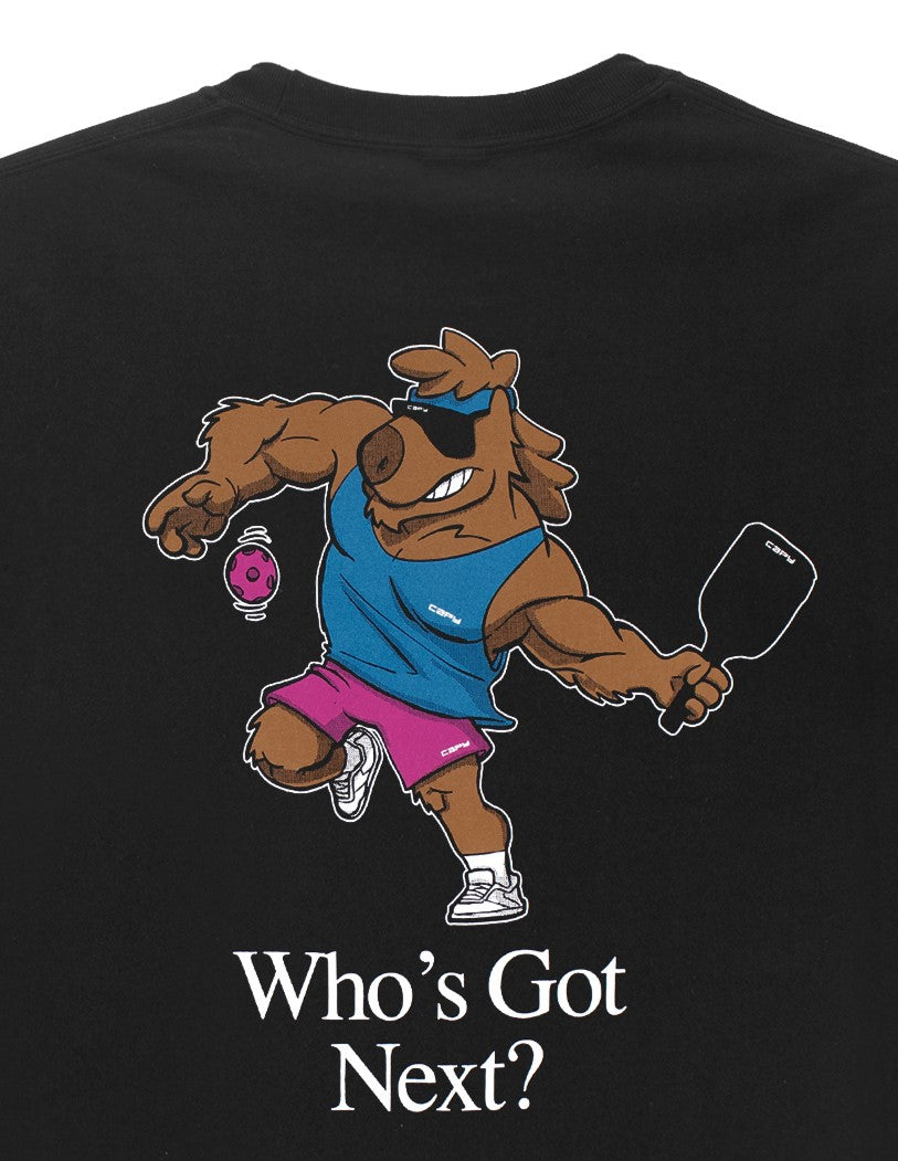 Who's Got Next Tee - Black
