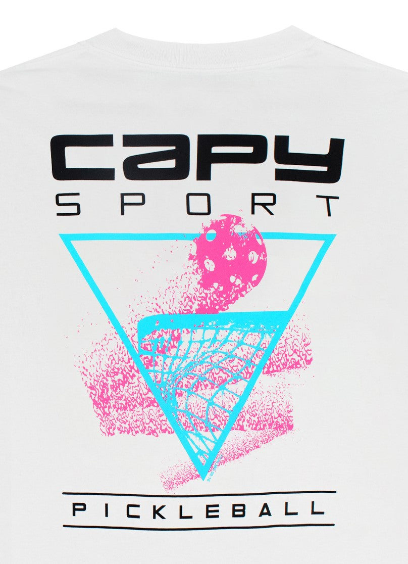 Above the Net Tee - White