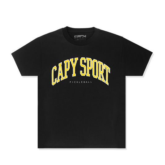 Capy University Tee - Black